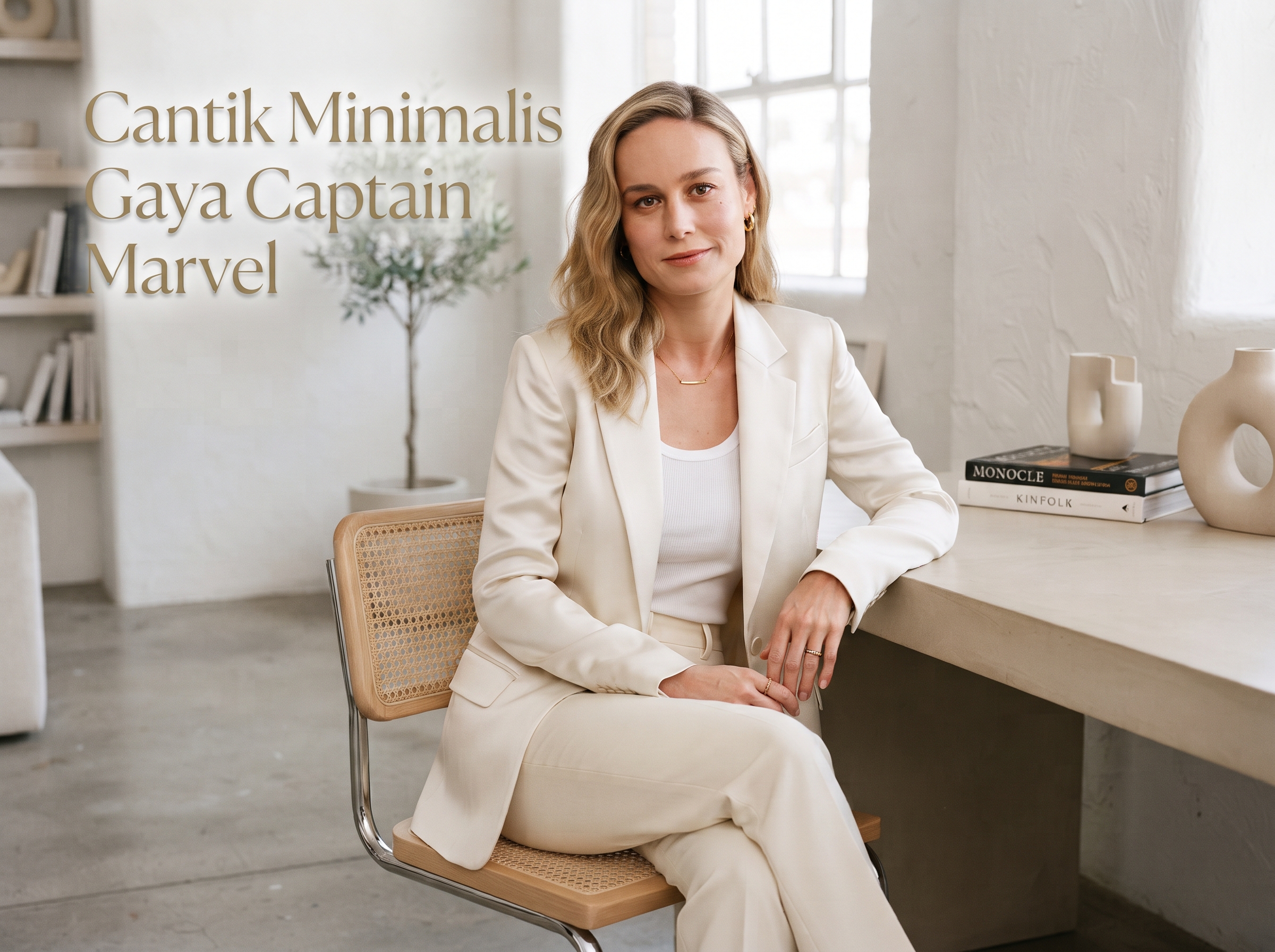 Tidur Jam 9 Malam, Ini Rahasia Gaya Hidup Disiplin dan Minimalis Brie Larson Si Captain Marvel!