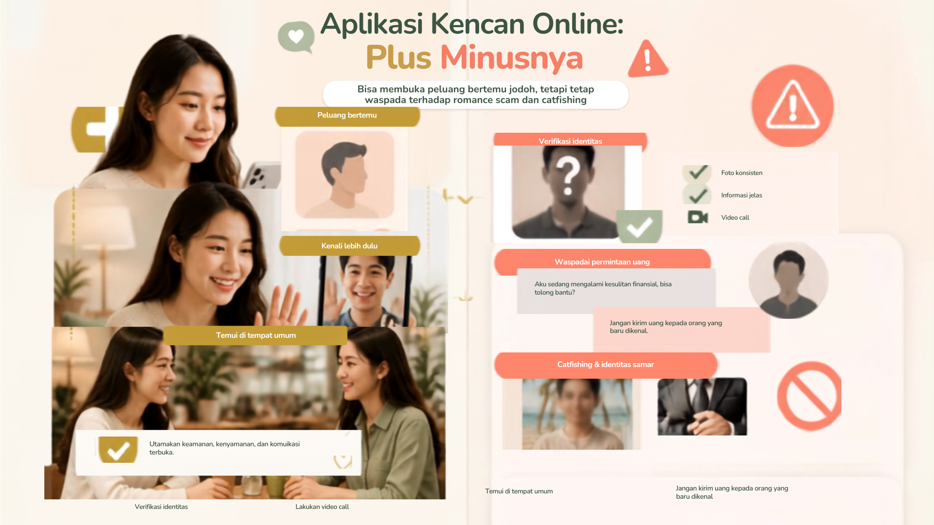 Plus Minus Aplikasi Kencan Online: Dari Jodoh Hingga Modus Scammer