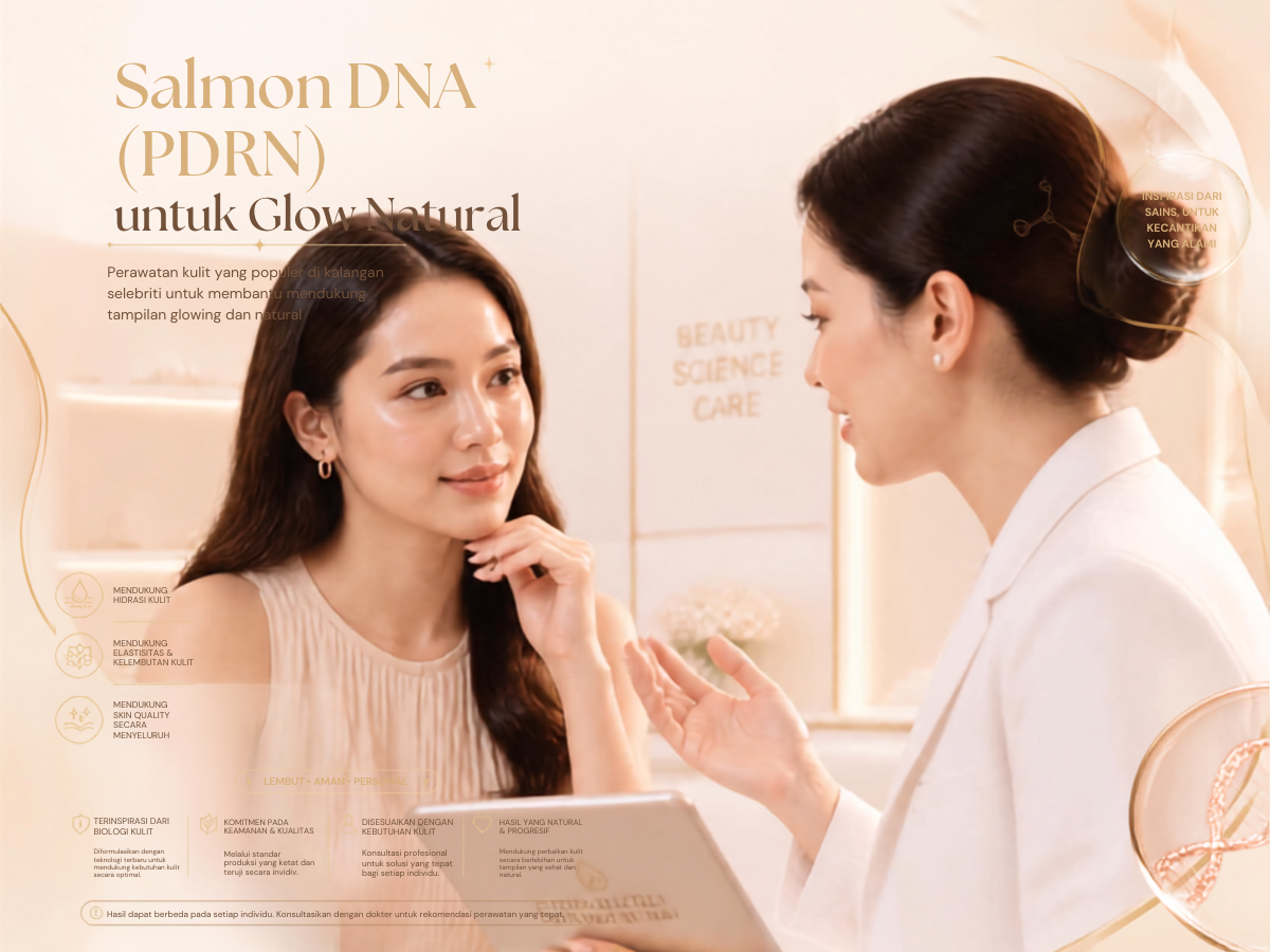 Ini Alasan, Kenapa Selebriti Dunia dan Indonesia Jatuh Cinta pada Salmon DNA