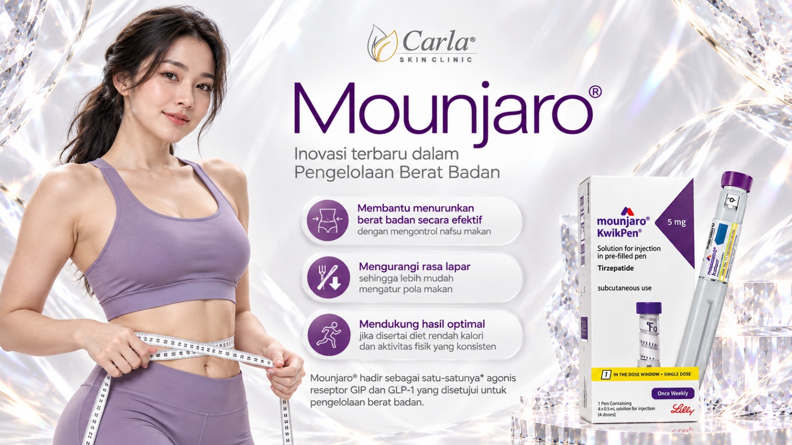 Mounjaro untuk Menurunkan Berat Badan: Manfaat, Cara Kerja, dan Panduan Medis