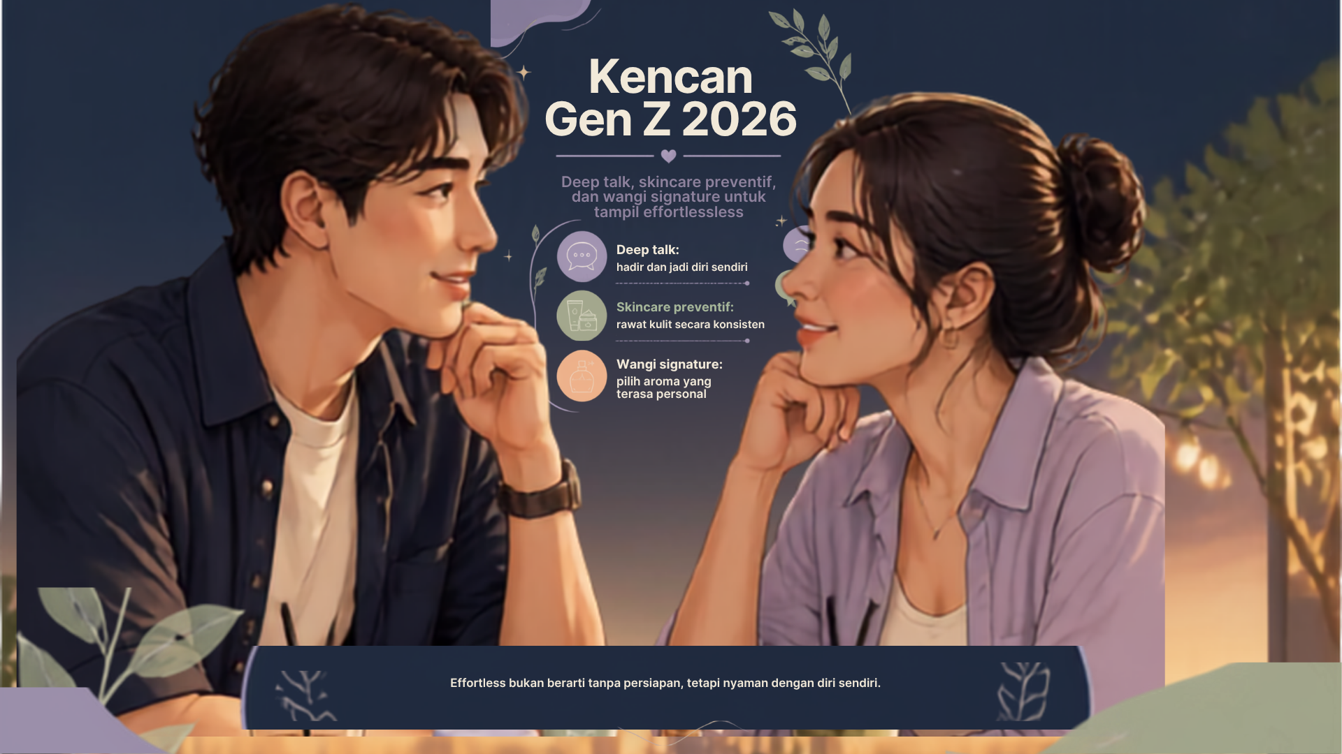 Rahasia Gen Z Biar Kencan Nggak Cringe: Dari Deep Talk Sampai Wangi