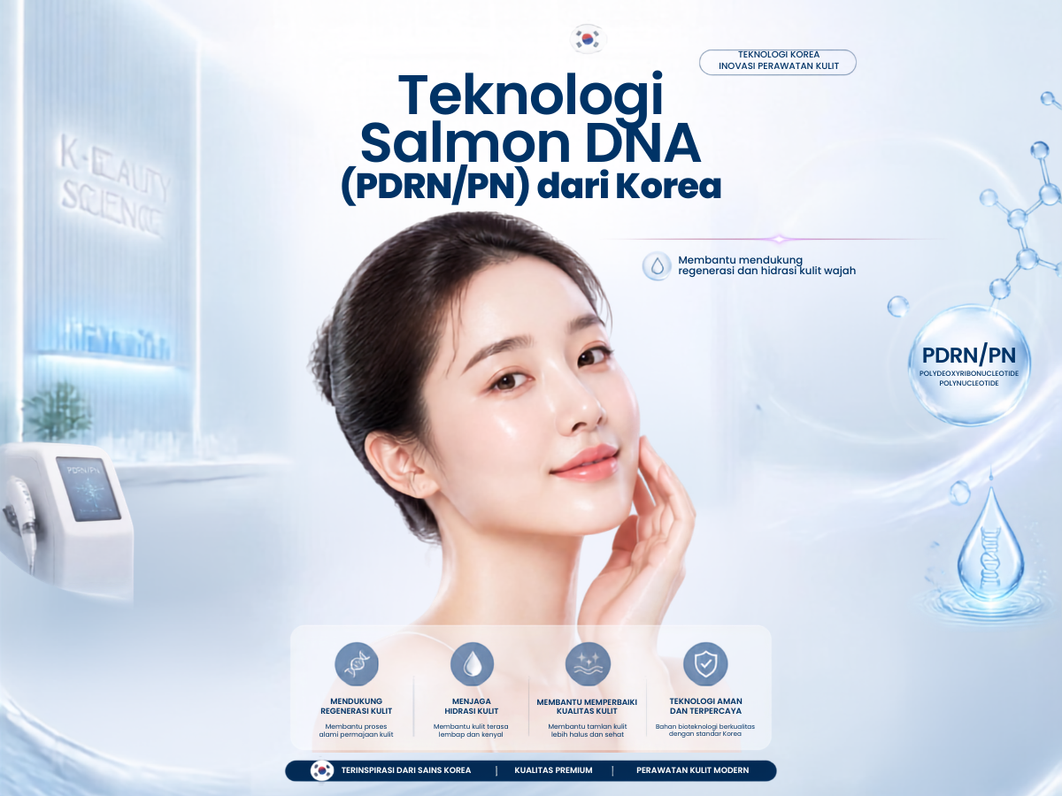 Kenali Teknologi Salmon DNA Dari Korea Untuk Regenerasi Kulit