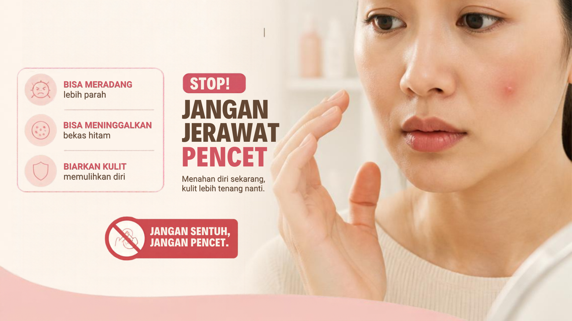 Benarkah Jerawat Nyeri dan Bengkak Pasti Jadi Bopeng? Ini Penjelasan Dokter Carla Skin Clinic