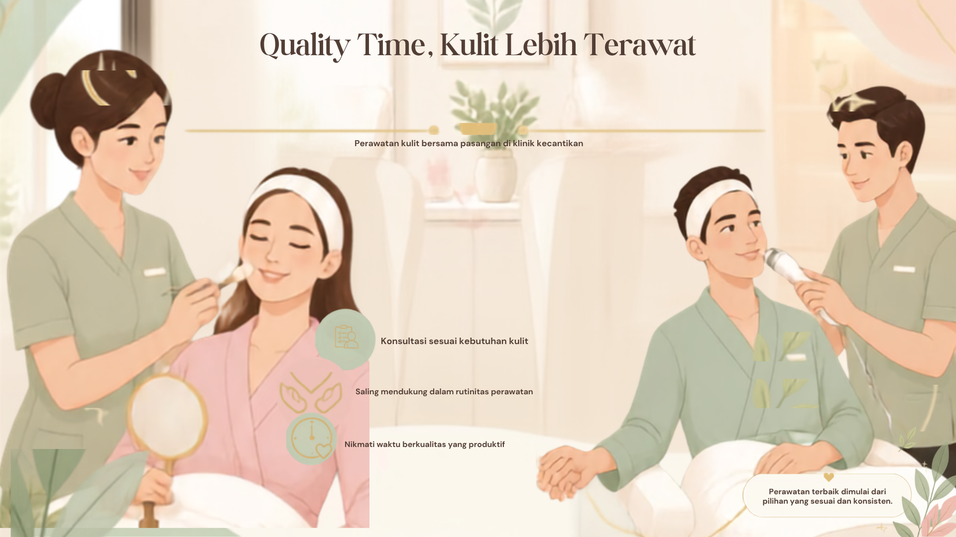 Perawatan Bareng Pasangan, Apa Saja Sisi Menariknya?