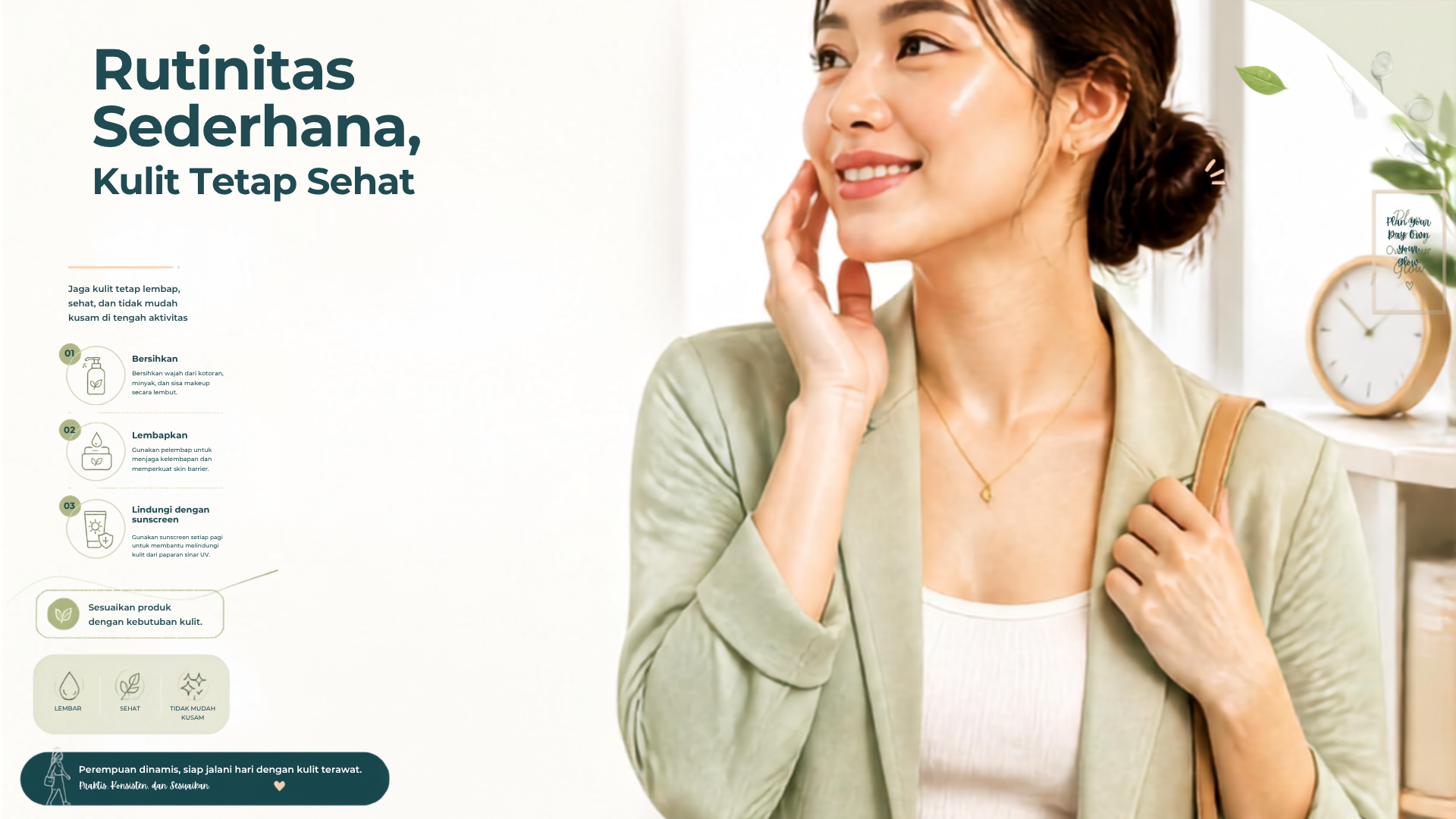 Skincare untuk Perempuan Dinamis: Rutinitas Sederhana untuk Kulit Tetap Prima