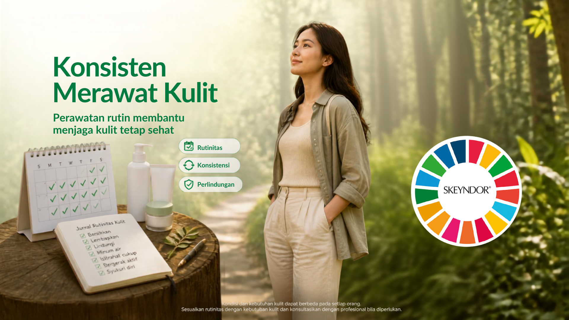 Dari Lahan Gersang Jadi Hutan Hijau, Sebuah Pelajaran tentang Konsistensi untuk Kulit Sehat