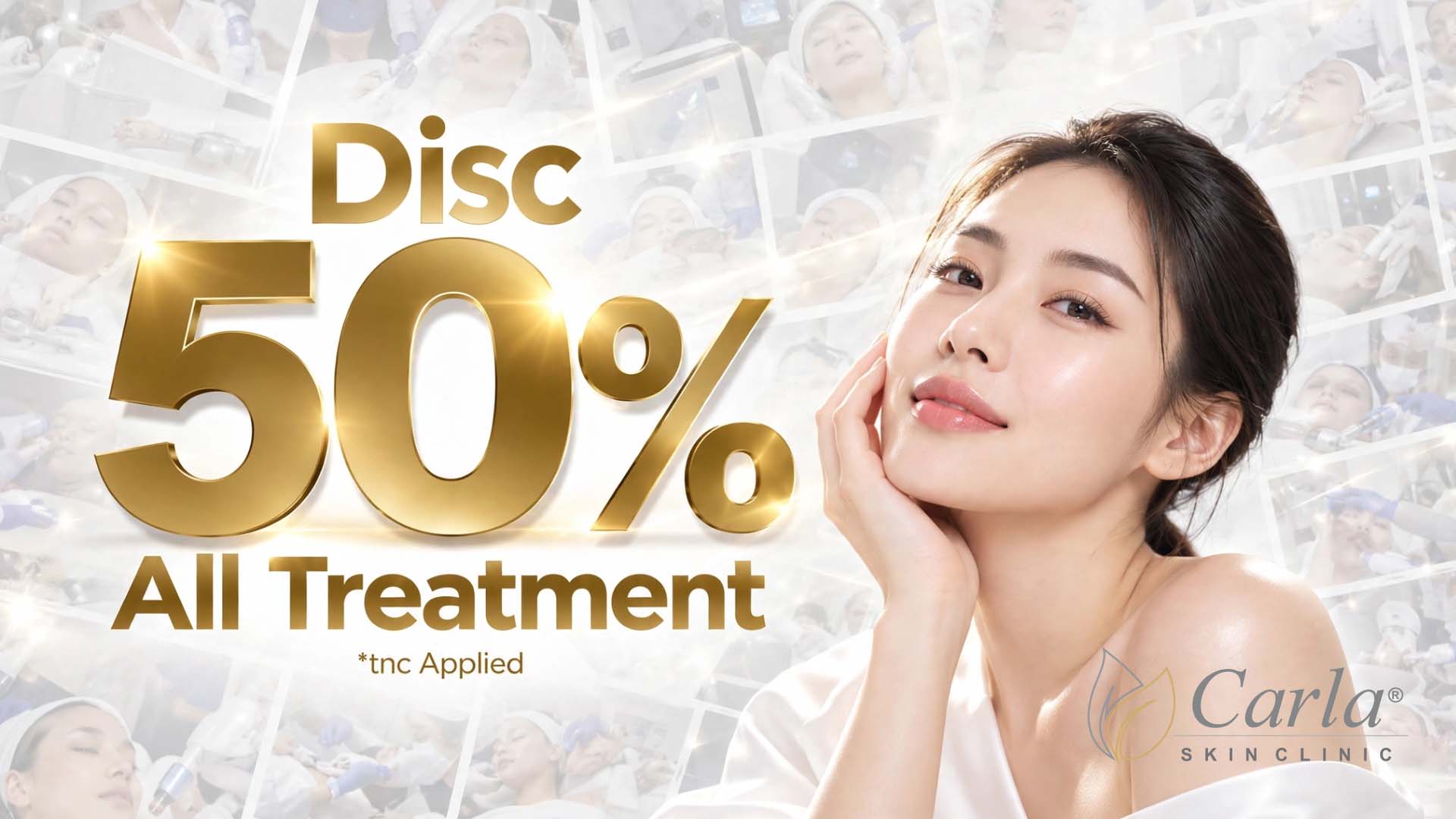 ROCKTOBER. Your Treatment. Your Discount. Your Choice.