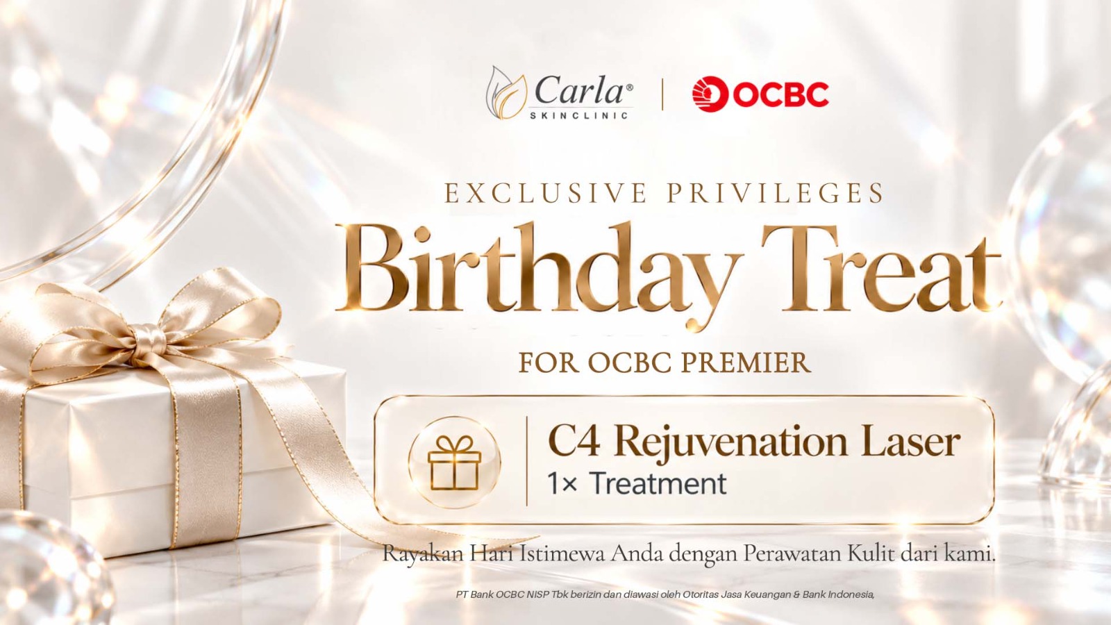 OCBC Premier Birthday Privilege — C4 Rejuvenation Laser