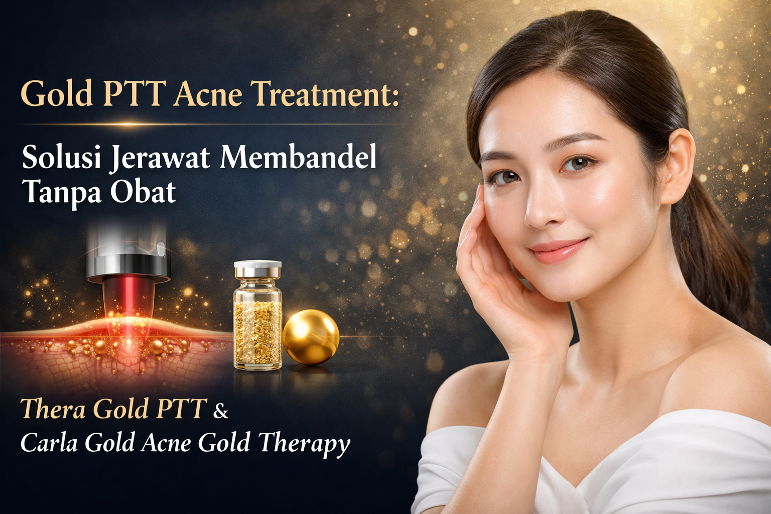 thera gold ptt acne treatment jerawat membandel